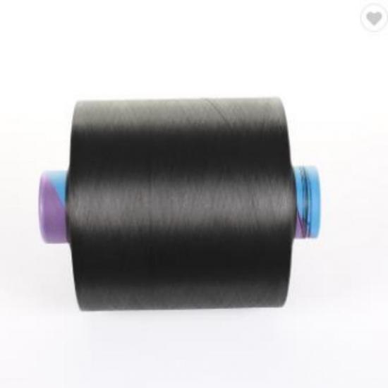 Flame Retardant dope dyed black DTY yarn