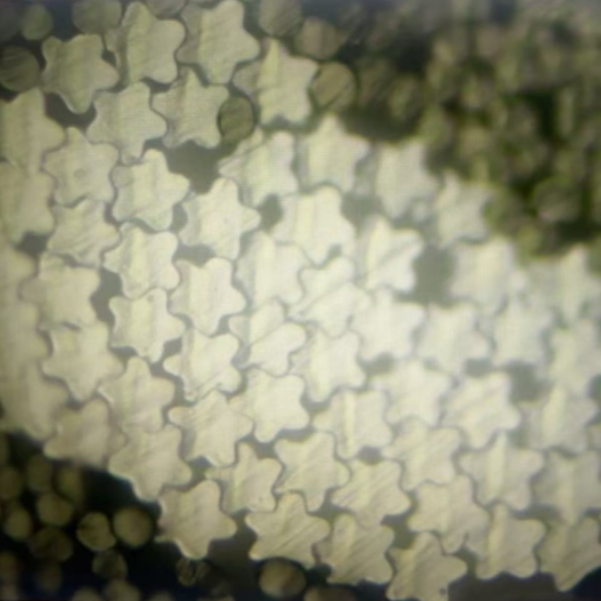 Special Cross Section with Conductive Yarn