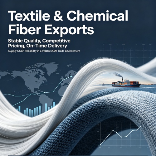 Textile & Chemical Fiber Exports: Stable Quality, Competitive Pricing, On-Time Delivery