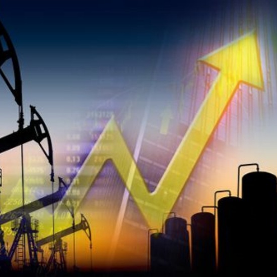 Crude oil rose more than 3% a day.
