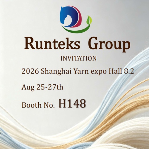 Runteks to Showcase New Collections at Shanghai Yarn Expo 2026 – Welcome to Booth H148