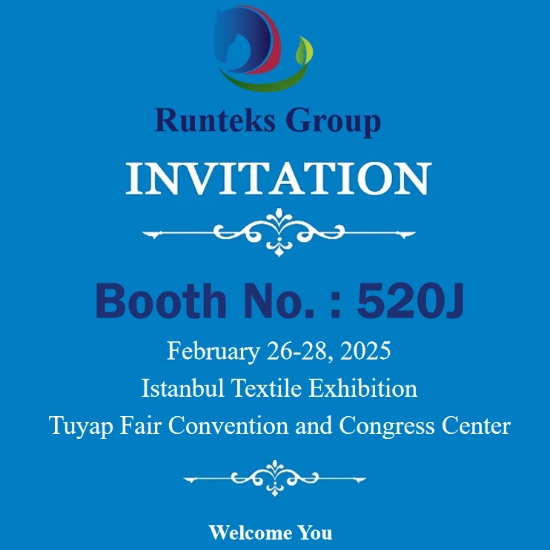Runteks Group Istanbul Yarn Fairs' invitation