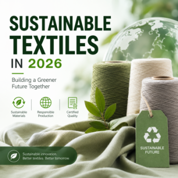 Sustainable Textiles in 2026 Sustainability Is Driving the Textile Industry Forward