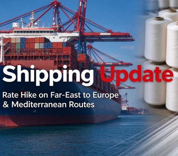 Shipping Update: Rate Hike on Far‑East to Europe & Mediterranean Routes Starting Oct 19