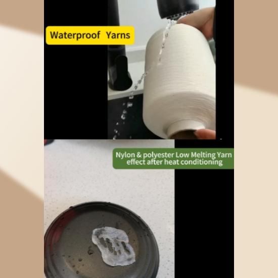 waterproof Yarns & Low Melting Yarn