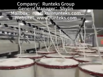 Runteks's Viscose Staple Fiber Yarn manufacturing shop